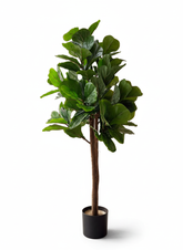 Artificial Fiddle Leaf Fig Plant - 4 ft (120 cm)